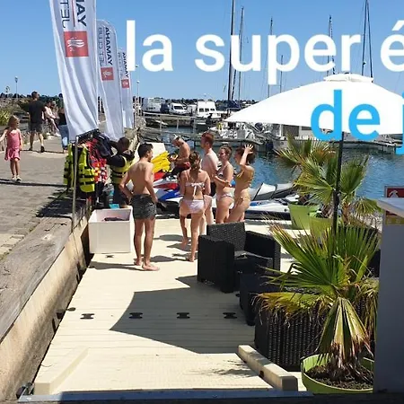Apartment De Standing La Pecherie Spacieux T3 Comme Un Cocon Familial Vue Et Sur L'avant Port Sur Le Bout Du Bout De Cap D'agde Seule Cap En Occitanie *