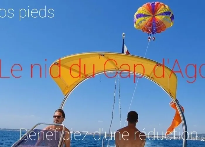 Résidence De Standing La Pêcherie Spacieux T3 Comme Un Cocon Familial Vue Et Sur L'avant Port Sur Le Bout Du Bout De Cap D'agde Seule Cap En Occitanie *