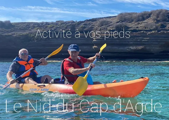 Résidence De Standing La Pêcherie Spacieux T3 Comme Un Cocon Familial Vue Et Sur L'avant Port Sur Le Bout Du Bout De Cap D'agde Seule Cap En Occitanie *