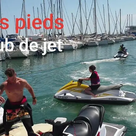 De Standing La Pecherie Spacieux T3 Comme Un Cocon Familial Vue Et Sur L'avant Port Sur Le Bout Du Bout De Cap D'agde Seule Cap En Occitanie אגדה