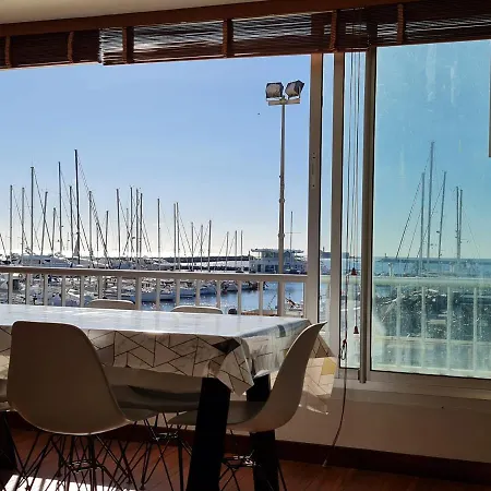 De Standing La Pecherie Spacieux T3 Comme Un Cocon Familial Vue Et Sur L'avant Port Sur Le Bout Du Bout De Cap D'agde Seule Cap En Occitanie דירה *