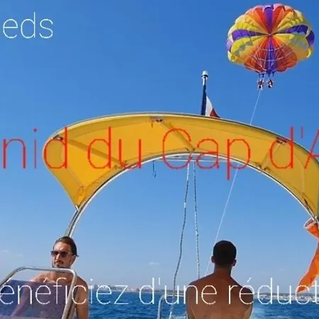 De Standing La Pecherie Spacieux T3 Comme Un Cocon Familial Vue Et Sur L'avant Port Sur Le Bout Du Bout De Cap D'agde Seule Cap En Occitanie *