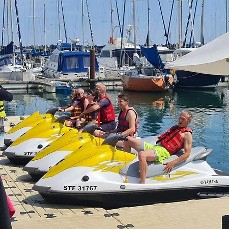 De Standing La Pecherie Spacieux T3 Comme Un Cocon Familial Vue Et Sur L'avant Port Sur Le Bout Du Bout De Cap D'agde Seule Cap En Occitanie Lejlighed *