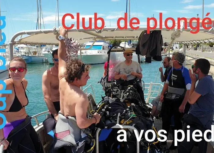 De Standing La Pecherie Spacieux T3 Comme Un Cocon Familial Vue Et Sur L'avant Port Sur Le Bout Du Bout De Cap D'agde Seule Cap En Occitanie アパート