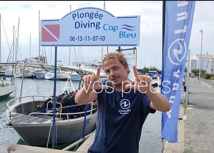De Standing La Pecherie Spacieux T3 Comme Un Cocon Familial Vue Et Sur L'avant Port Sur Le Bout Du Bout De Cap D'agde Seule Cap En Occitanie 아파트 *