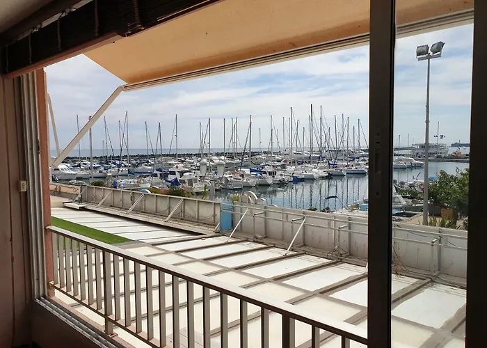 De Standing La Pecherie Spacieux T3 Comme Un Cocon Familial Vue Et Sur L'avant Port Sur Le Bout Du Bout De Cap D'agde Seule Cap En Occitanie アパート *